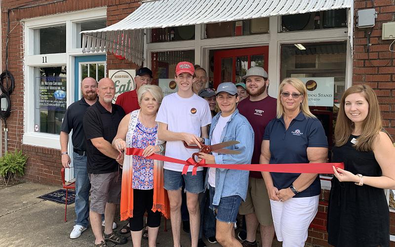 The Hotdog Stand opens