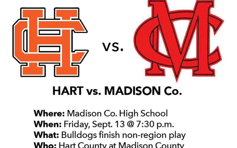 Hart County at Madison County