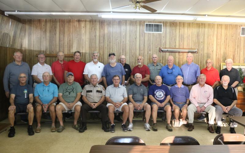 Sunshot by Grayson Williams Members of “Saye’s Boys” pictured are, from left to right, back row, Randall Harris, Jackie Whiting, Tony Haynie, Alvin Sewell, Billy Kidd, Barry Harris, James Moore, Ronnie Turner, Van Skelton, Mike Leard, Charlie Thornton, Melvin Osley, Roy Crocker, front row, Woody Matthews, Lenford Smith, Jerry Mauldin, Mike Cleveland, John McCurley, Dick Treadwell, Bruce Eaves, Earl Johnson, Bill Leard and Joe Martin Brown.