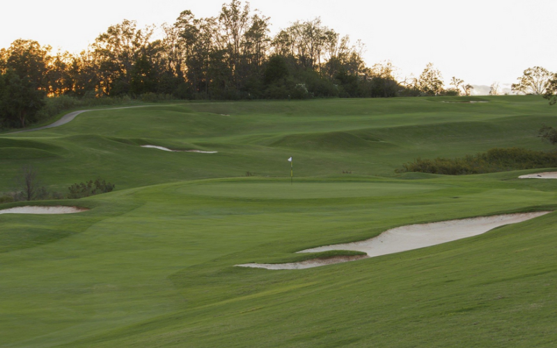 The golf course at Cateechee in Hartwell.