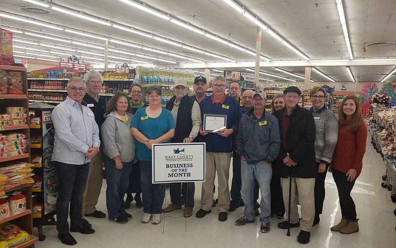 Pictured from left to right are Theo Derleth, Larry Torrence, Lynn Argo, Lara Gaines, Joan Kimbrell, Richard Silpe, Shannon Vickery, Tony Lark, Eddie Bond, Curtis Seymour, Tex Maxwell, Nikki Peters, Ray Stowers, Tiffany Rucker and Christine Blomberg.