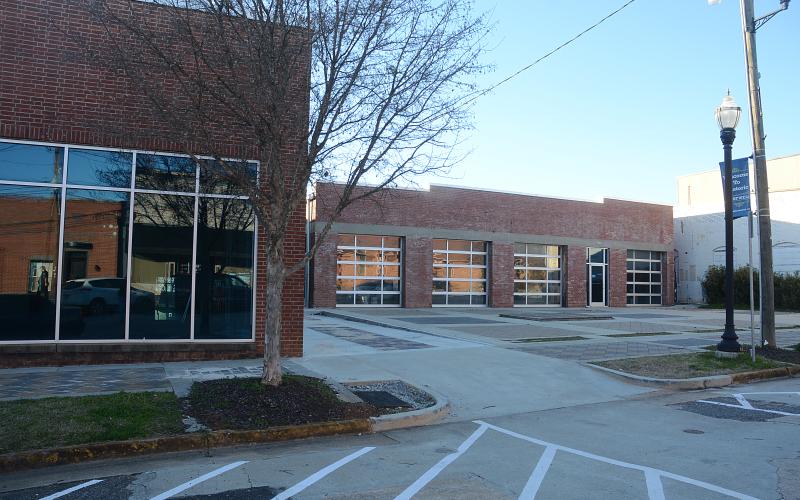 Sunshot by Michael Hall - The old Ford dealership on Carolina Street in downtown Hartwell is set to become two new businesses in 2020.