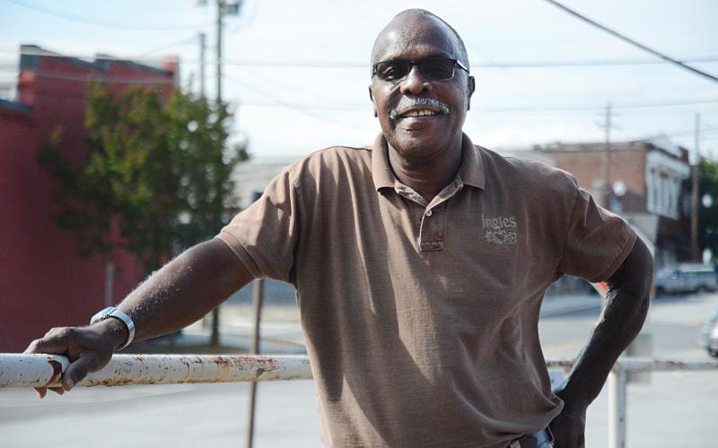 Sunshot by Michael Hall Larry Roebuck poses for a photo outside The Hartwell Sun office recently. Roebuck said a truck crash in 2000 changed his life forever and led him to God for answers.