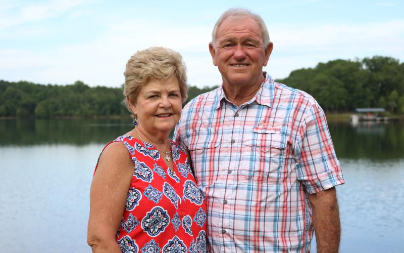 Sunshot by Grayson Williams — Peggy Tucker, left, and William Tucker, right, host an annual Fourth of July celebration that has become 30-year tradition in Hart County, complete with a dazzling display of fireworks.