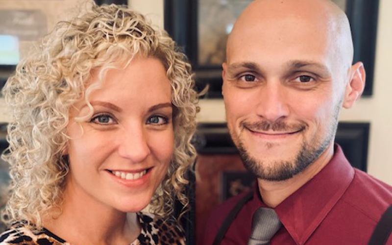 Photo submitted Jeremy, right, and Dusty Massengill, left, are pictured. They are the new pastors at Hartwell Church of God.