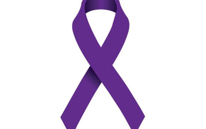 purple ribbon