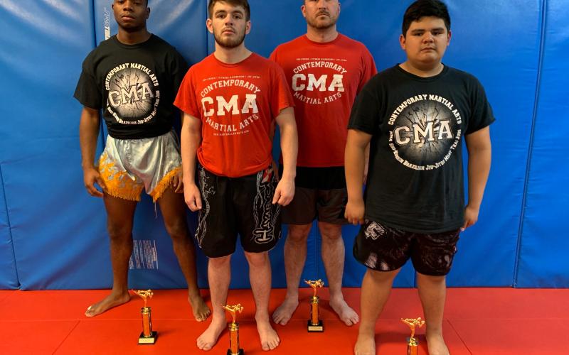Tim Cureton, Gavin Brewe, Brandon Moss and Josue Bravo went 4-0 in their fights on Nov. 14.