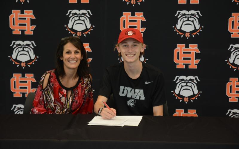 Pictured are Karen Brown and Matthew Brown.