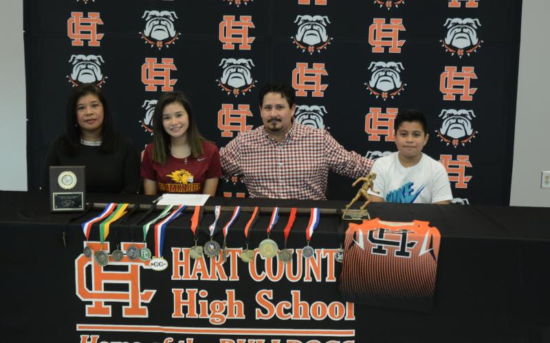 Pictured are Maria Rubio, Paola Rubio, Jamie Rubio and Leonel Rubio.