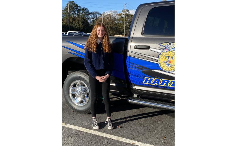 Nataleigh Martin represented Hart College and Career Academy this last fall in the Area II Creed Speaking Career Development Event. The events were developed to challenge FFA members to develop critical thinking skills and effective decision-making skills.