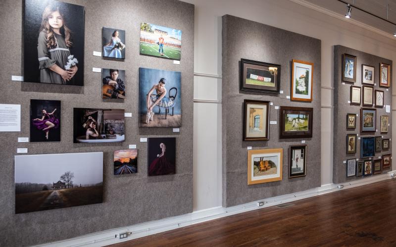 Sunshot by Bill Powell - The Art Center’s newest exhibit is shown at its building at 338 E. Howell St. in downtown Hartwell.