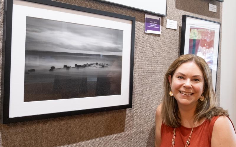 Karen Sokol’s Pawley’s Island #3, pictured above, won the Black and White photo award.