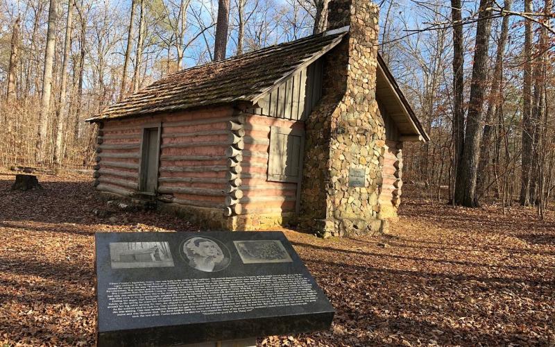Photo submitted - The cabin of Nancy Hart, located in Elbert County.