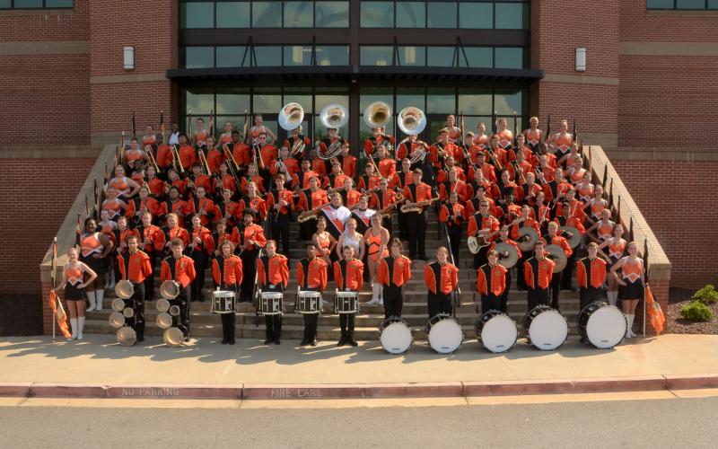 The 2021 Hart County High School Bulldog Band