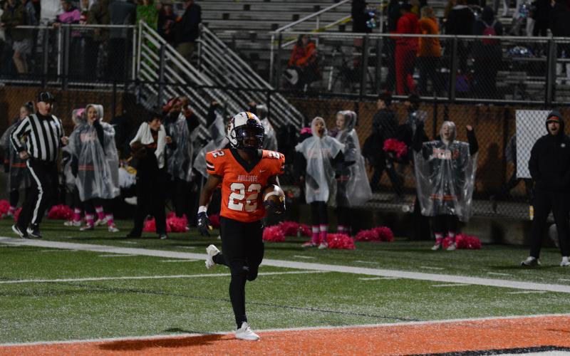 Jaws dropped after running back Nori Moore left a juked defender on the ground as he walked into the endzone for his fourth touchdown of the night.