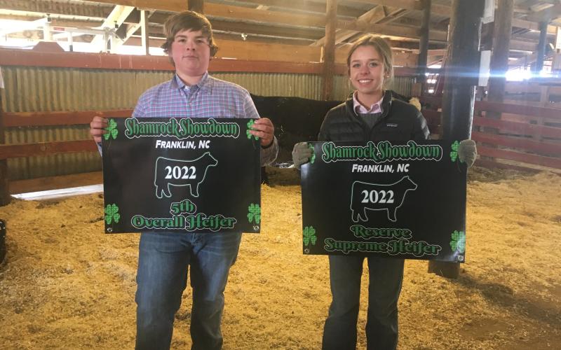 John Payne Sewell (left) and Ashlyn Floyd (right).