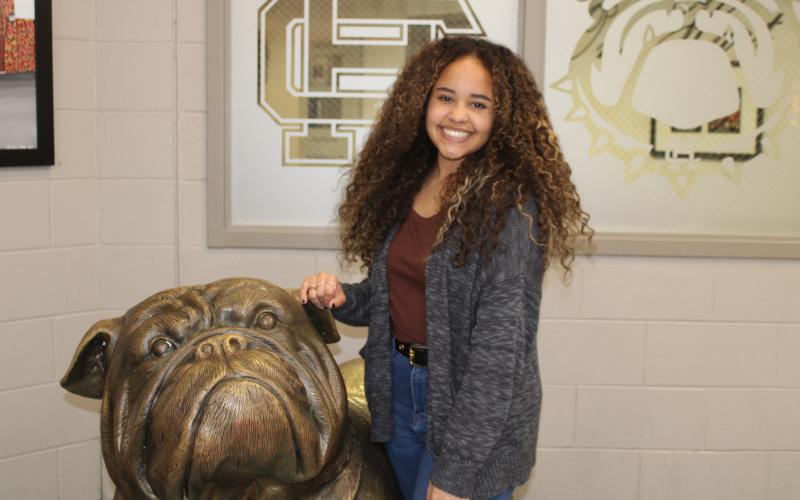 Hart County High School 10th grade student Trinati Pinkston