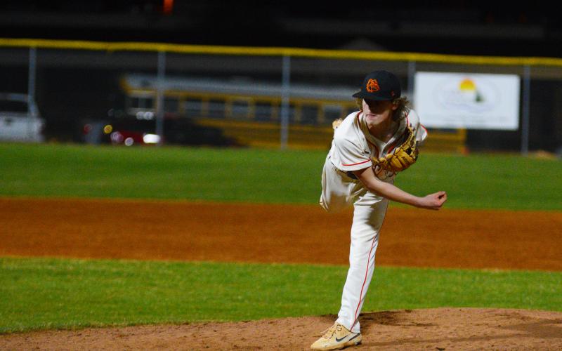 Sun Andrew Myers gets the save against Jefferson at home on March 2