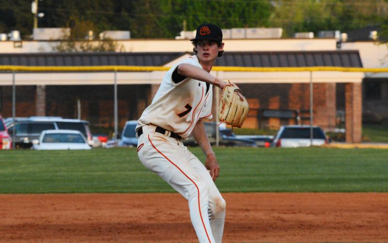 Tanner Ayers secured the save against the Indians at home.