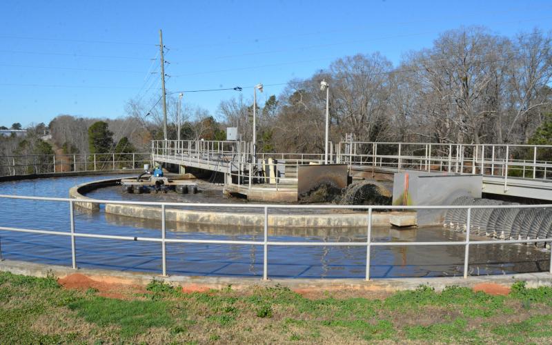 A recent look at the Hartwell sewer plant, which is now scheduled to received a major overhaul.