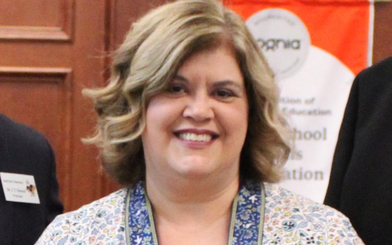 South Hart Elementary School Teacher of the Year Melissa Camp.