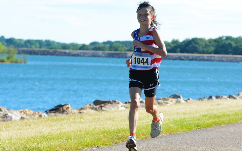 B. Dobson, 12, of Royston was the youngest 10K competitor and finished fourth overall in the race with a time of 43:06.6.