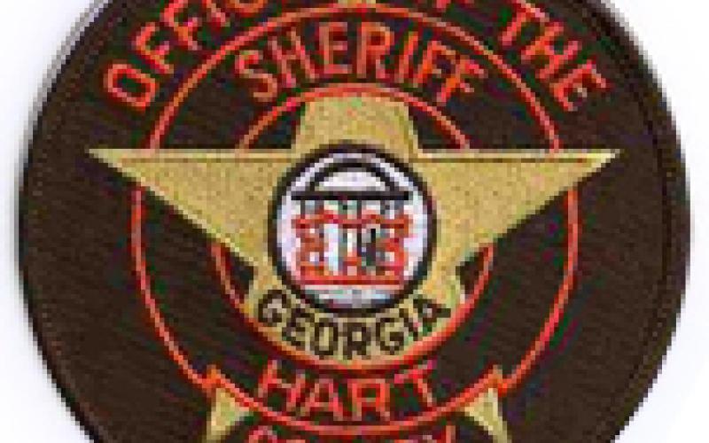Hart County sheriff's badge.