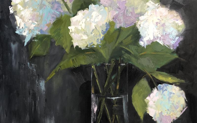 Full size rendering of one of Taylor’s many works on display at the Hartwell Art Center.