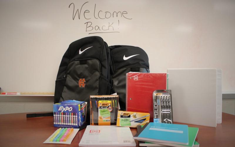 All Hart County students again received the majority of their school supplies free of charge due to the CARES Act funding.