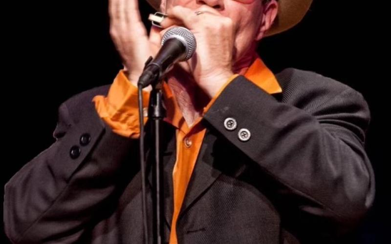 Pictured above is Mark Hummel, acclaimed blues harmonica player, scheduled to play High Cotton Nov. 15-16.