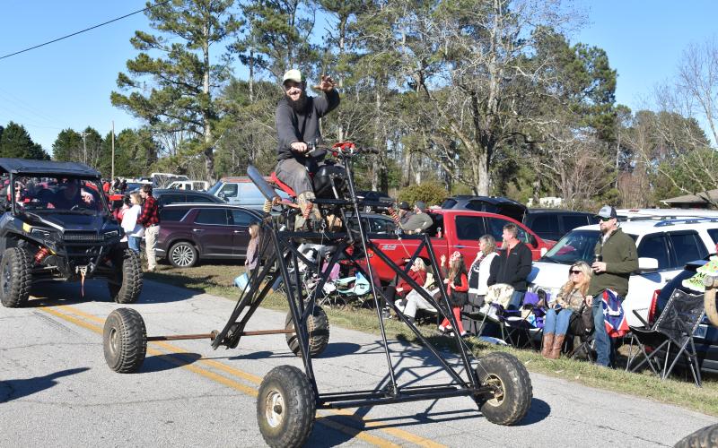 All kinds of interesting vehicles were on display like the one seen above.