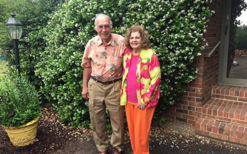 Dean and Faire Teasley have been married for the past 60 years after falling in love at first sight.