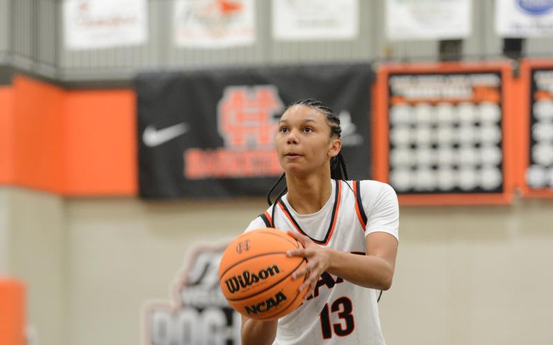 Junior guard and forward Alexis Walker