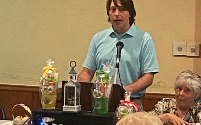 The Hart County Retired Educators had meetings in March and April. The guest speakers were Brooks Mewborn and Dr. Daniel Gordon (pictured left).