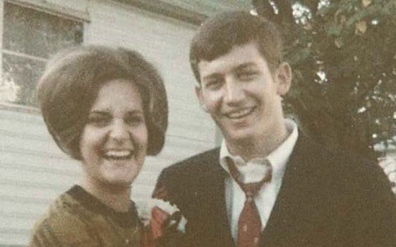 During the first several years of our almost 54 years of marriage, Pam and I lived in a 12-foot-by-40-foot New Moon mobile home. The monthly payments were $61.83. This photo was taken after the 1968 UGA homecoming game. We were married on Aug. 23, 1969. We moved to Jesup in 1971. When we were expecting our first child, we bought a 100-year-old house. The payments were $98 per month.