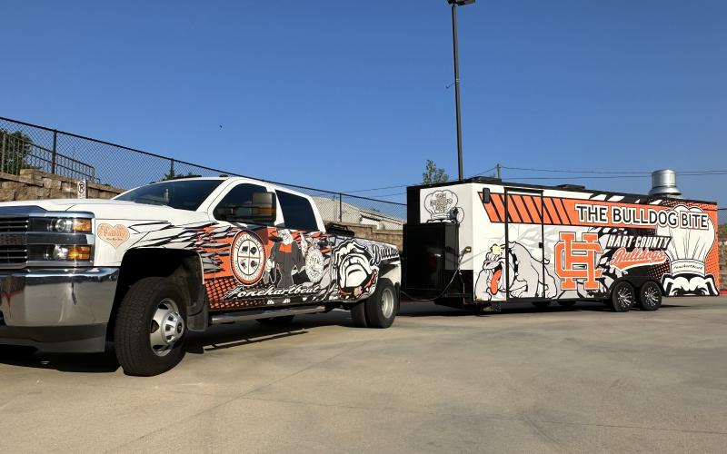The Hart County Charter System is sending the ‘Bulldog Bite’ around to various locations in Hart County throughout the summer to make sure kids do not go hungry.