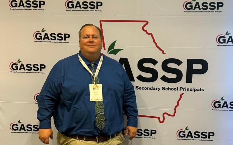 Principal Kevin Gaines was sworn in on Tuesday, June 11 as President of GASSP (Georgia Association of Secondary School Principals) during the Summer GAEL (Georgia Association of Educational Leaders) Conference.