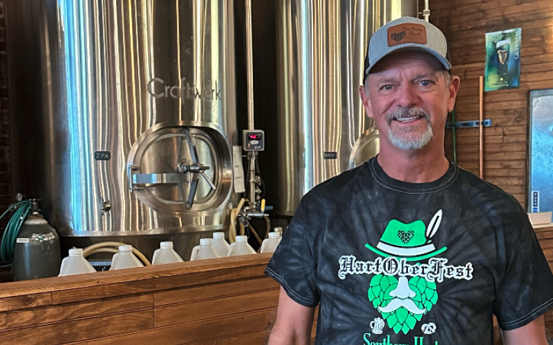 Southern Hart Brewing Company Owner Scott Barfield
