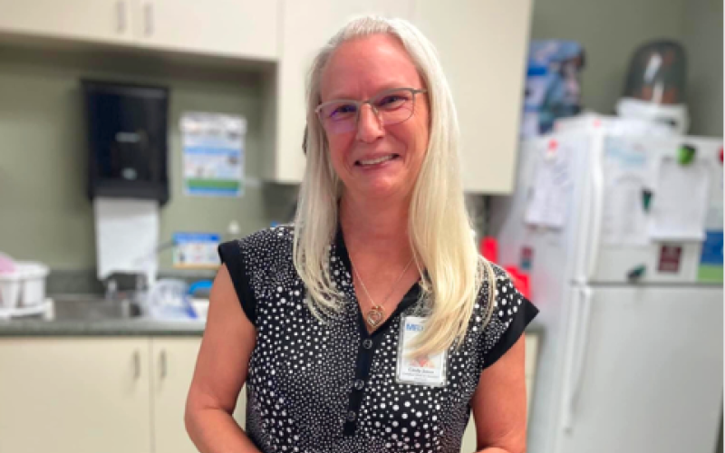 Cindy Jones celebrated 20 years with MedLink Georgia Sept. 8.