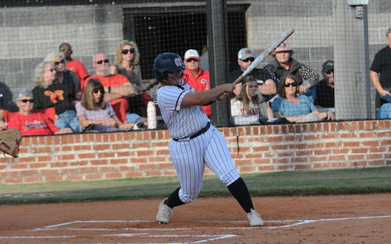 Senior outfielder Alexis Davis
