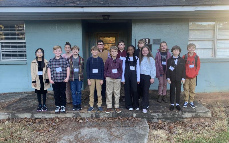 South Hart (l to r): front row—Jennifer Luong, Kaine Carey, Macalister Carbary, Hayes Dickenson, Grady Skelton, Ava Allen, Victoria Boles, Bentley Savage, Dylan White. Back row—Marisa Berelc, Rhett Wallace, Jay Isbell, Luke Bridges, Millie Colson