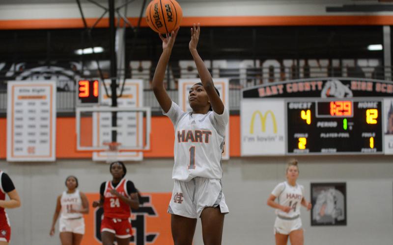 Freshman guard Jaycee Wiley scored a career high 13 points in the 77-12 home win versus Monroe Area.