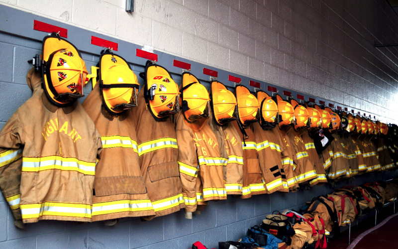 County commissioners reviewed the fire service areas and their ratings Jan. 9