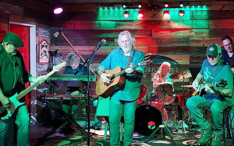 Steve Coughlin and his band Probable Cause.