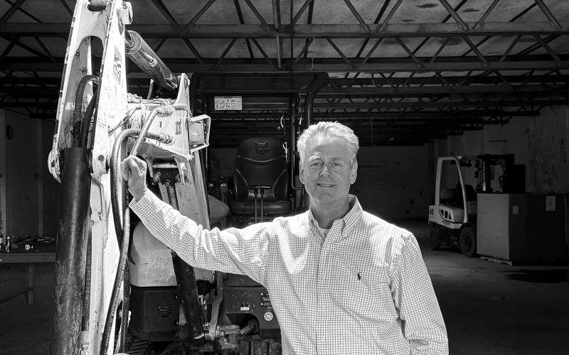 Jeff Buchanan of The Storage Box is renovating the old Gip’s Manufacturing plant to  provide Hartwell will an additional 25,000 square feet of climate controlled storage.