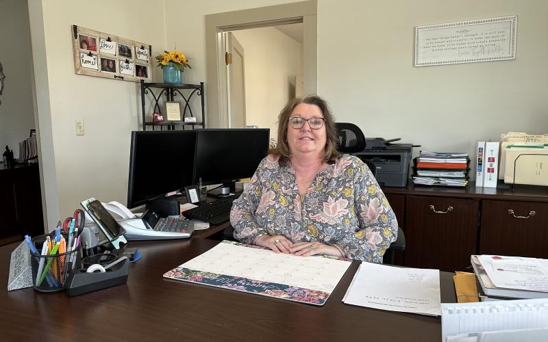 Angie McGee of Wade’s Tax Service says tax filers need to make sure they’re using a company that has all the security in place.