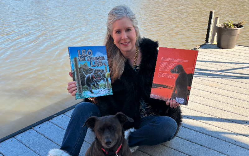 Lake Hartwell’s Carol Farmer recently published the children’s book Leo the Lovable Lab.