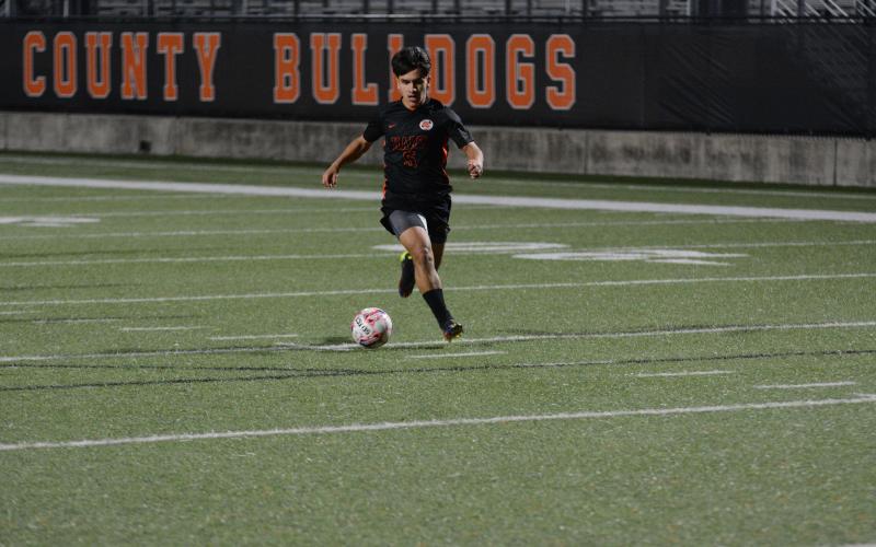 Senior forward Axsel Fajardo guides his team to wins over Commerce and Monroe Area. Fajardo scored four goals against Commerce and five goals against Monroe Area.