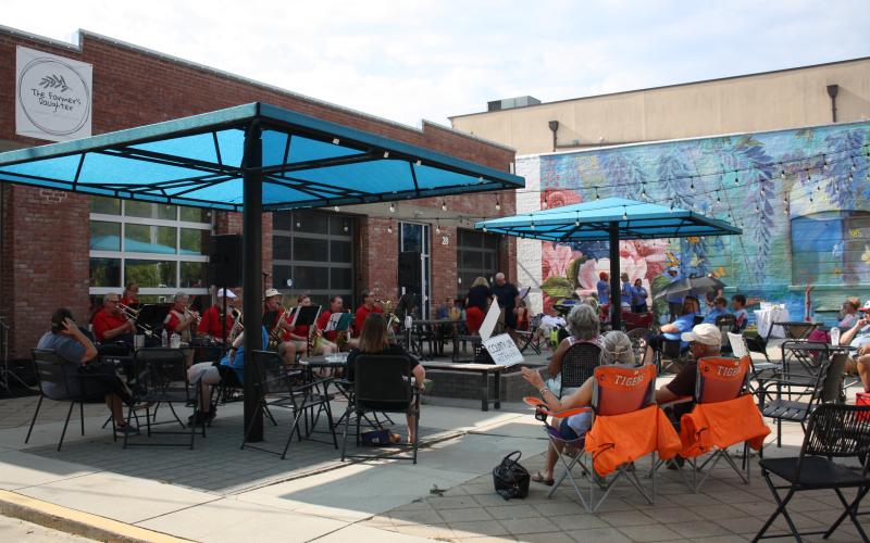 Hartwell First Methodist Church organized the first Jammin for Jesus event in the Common Ground courtyard June 30.