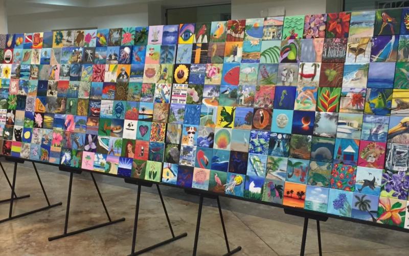The Connections Mosaic will feature a collaborative creation of regional artists, showcasing 400 unique canvases at each of the Arts Center receptions throughout the region.